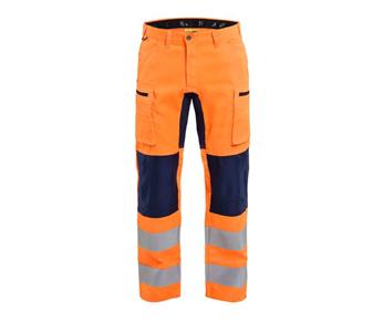 Arbeitshose High Vis Blaklader 158518115389 Orange Marineblau.jpg
